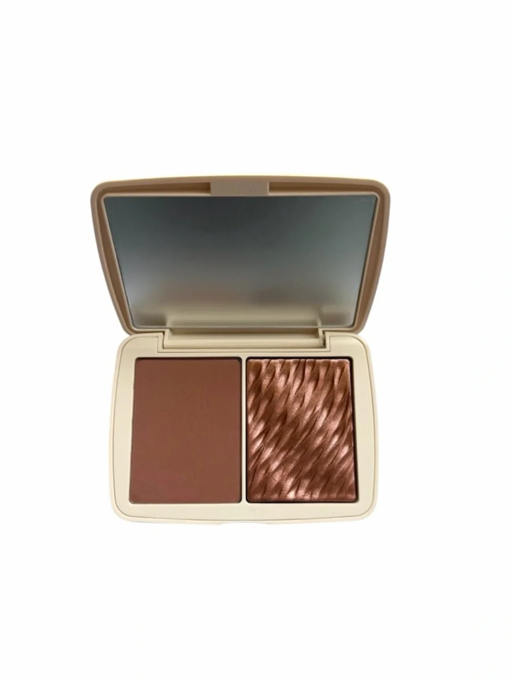 Cover FX Monochromatic Bronzer & Shimmer Duo - Suntan Bronze Full Size NEW